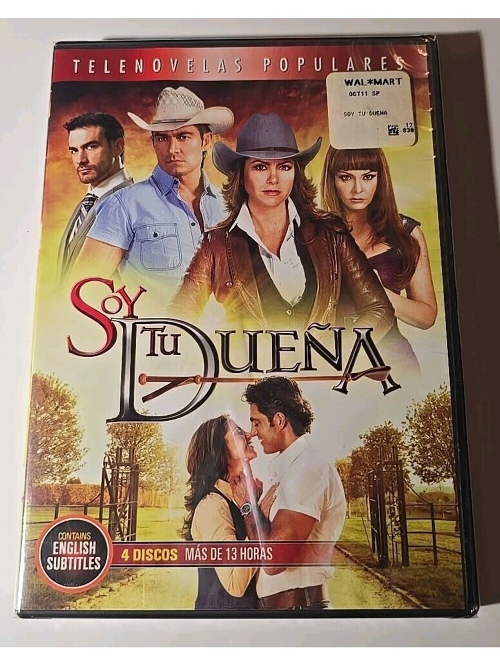 Soy Tu Duena (DVD, 2011, 4-Disc Set, Telenovelas Populares) - RARE Hard To Find